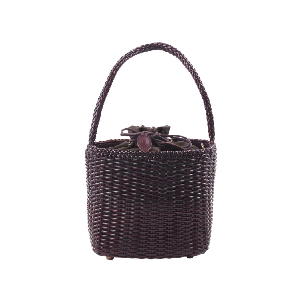 ACROBAT X ORI Weaving basket bag dark brown &lt; 2차 배송 기간 &gt; 6월 24일 (금) ~ 7월7 (목) 순차배송